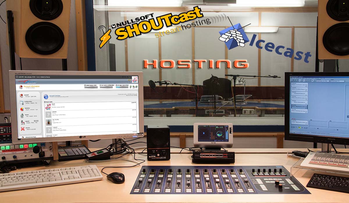 setup ladiocast with shoutcast streaming service